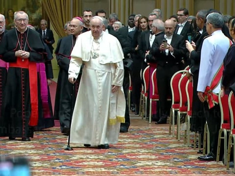 Pope Francis’s Address to Diplomatic Corps Accredited to the Holy See