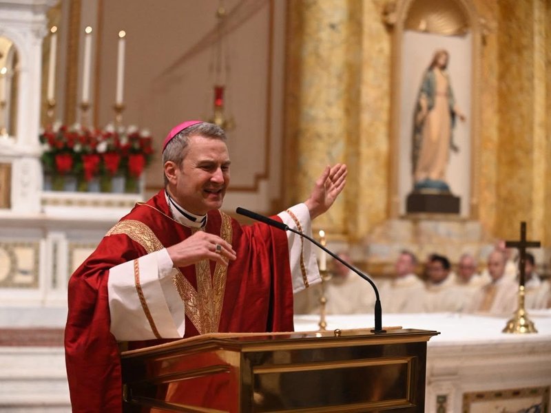 Archbishop Ronald Hicks Celebrates Mass to Open Seminary Year, Blesses New Redemptor Hominis Center