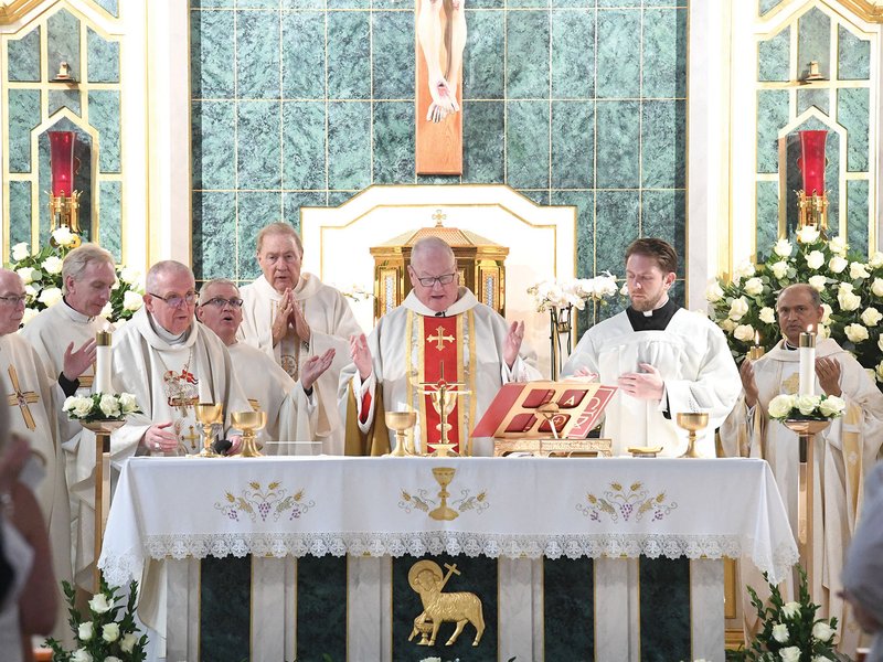 Centennial Mass Offers Spiritual Boost to Our Lady Queen of Peace, Staten Island