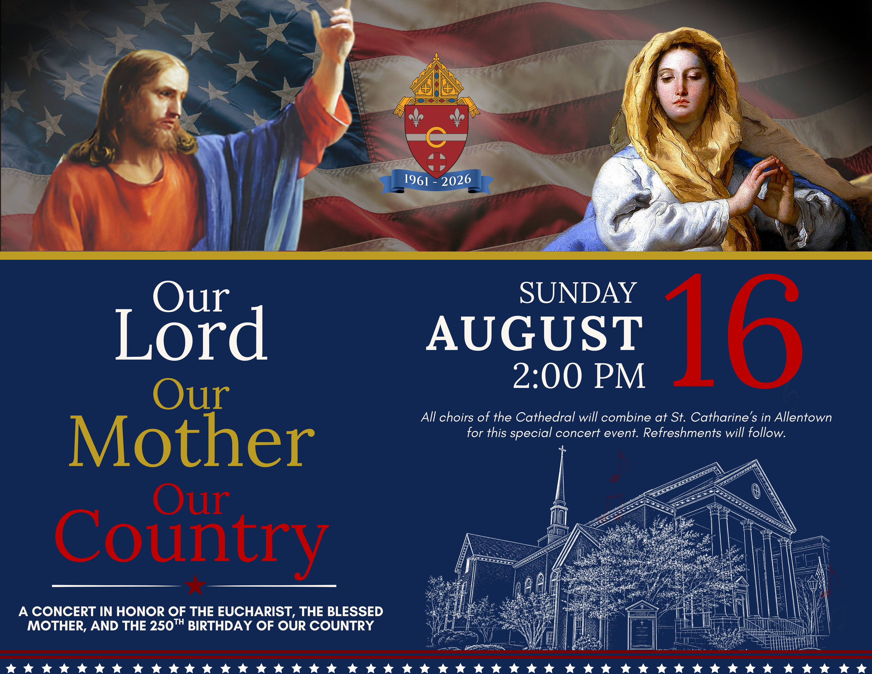 Concert: Our Lord, Our Mother, Our Country