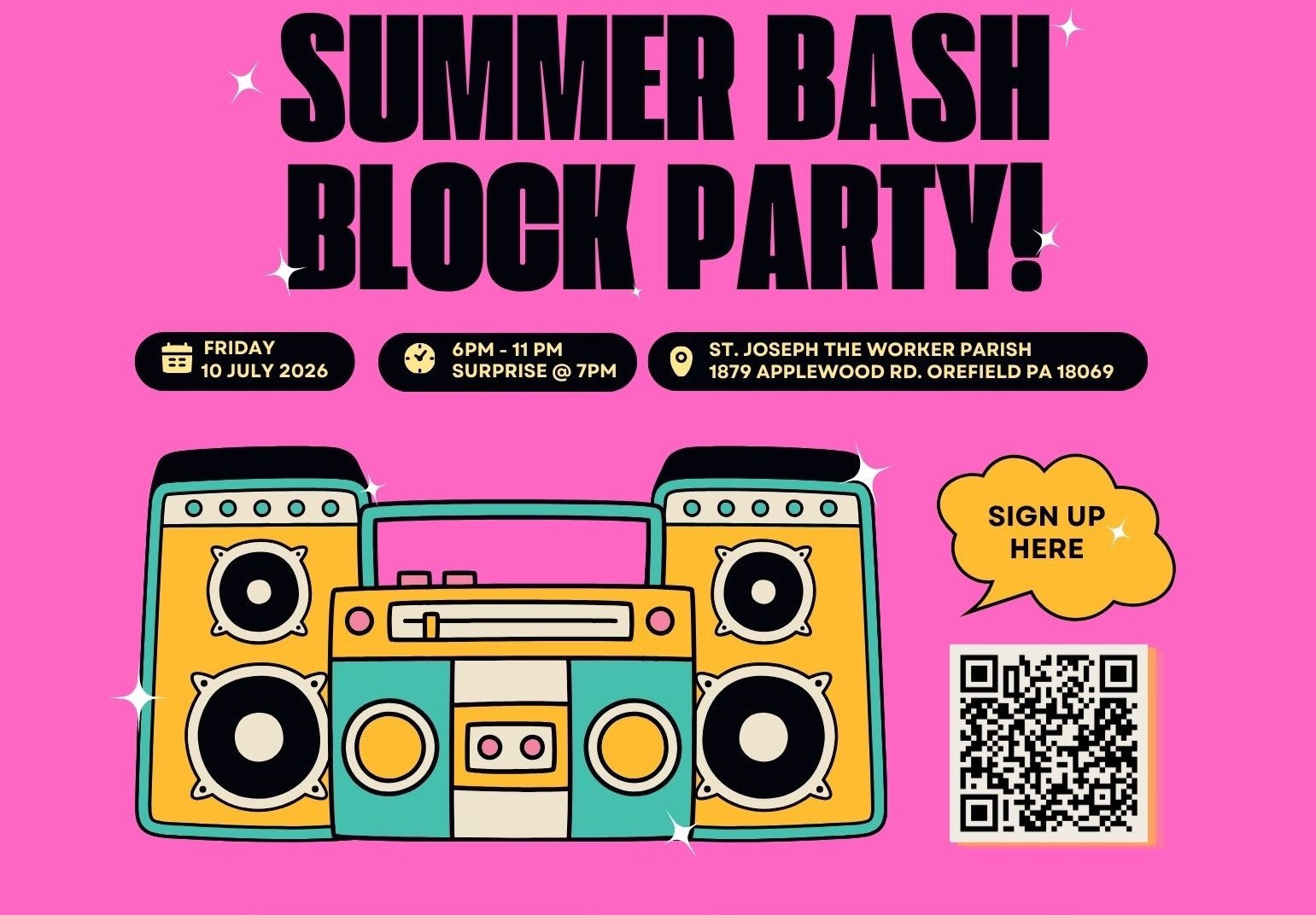 Summer Bash Block Party