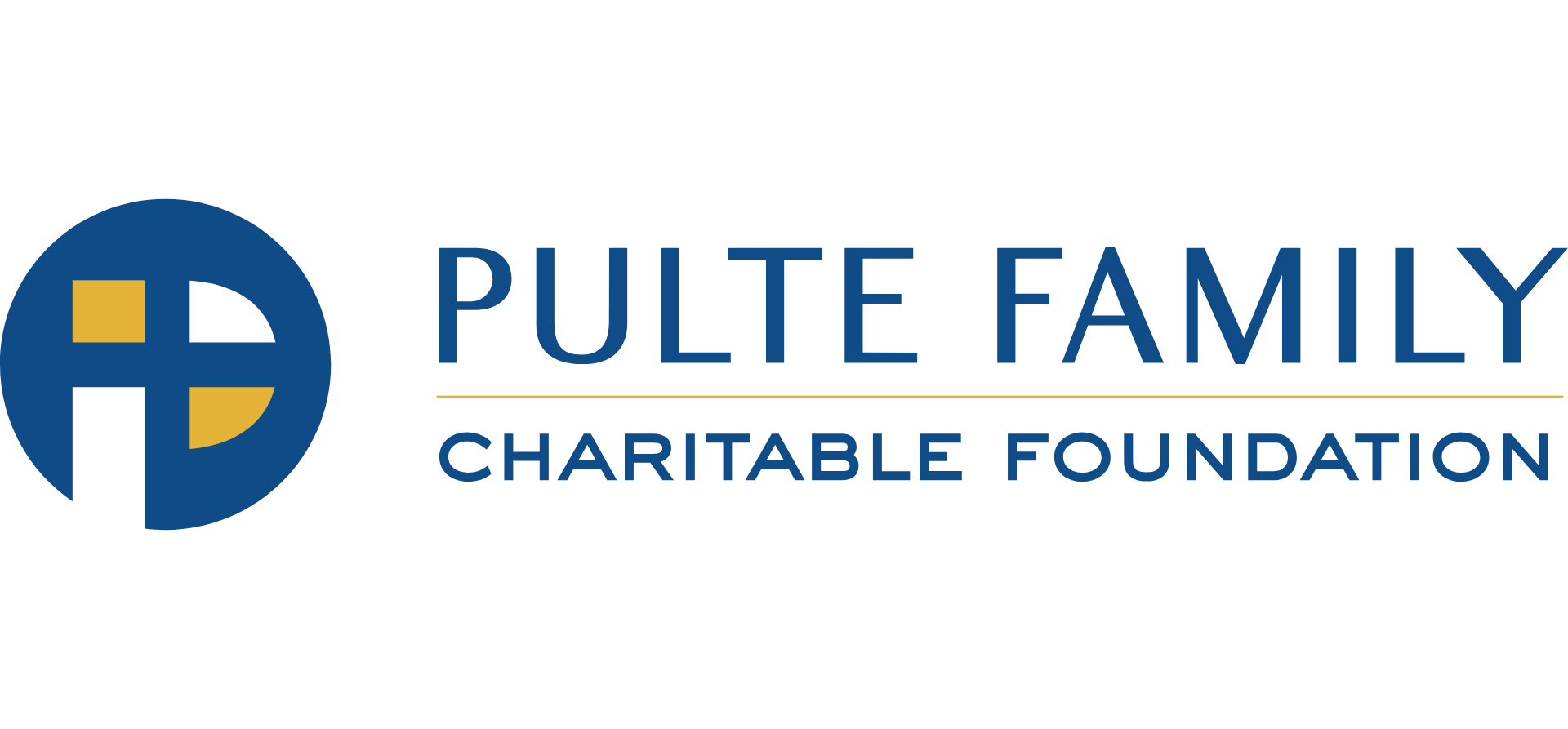 Pulte Family Charitable Foundation logo, 2026 Outstanding Organization Award