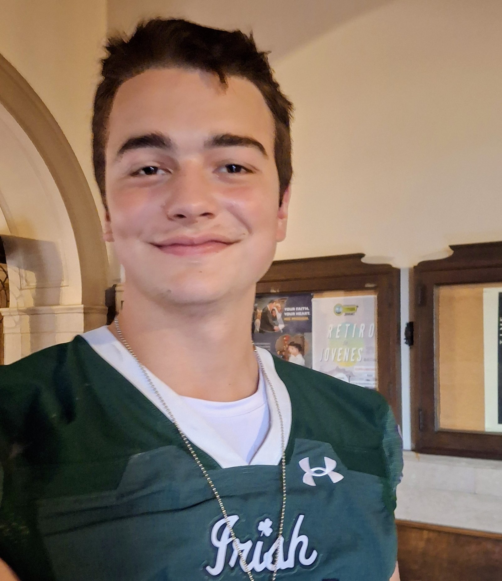 Jonah Will, senior football player, Ann Arbor Fr. Gabriel Richard
