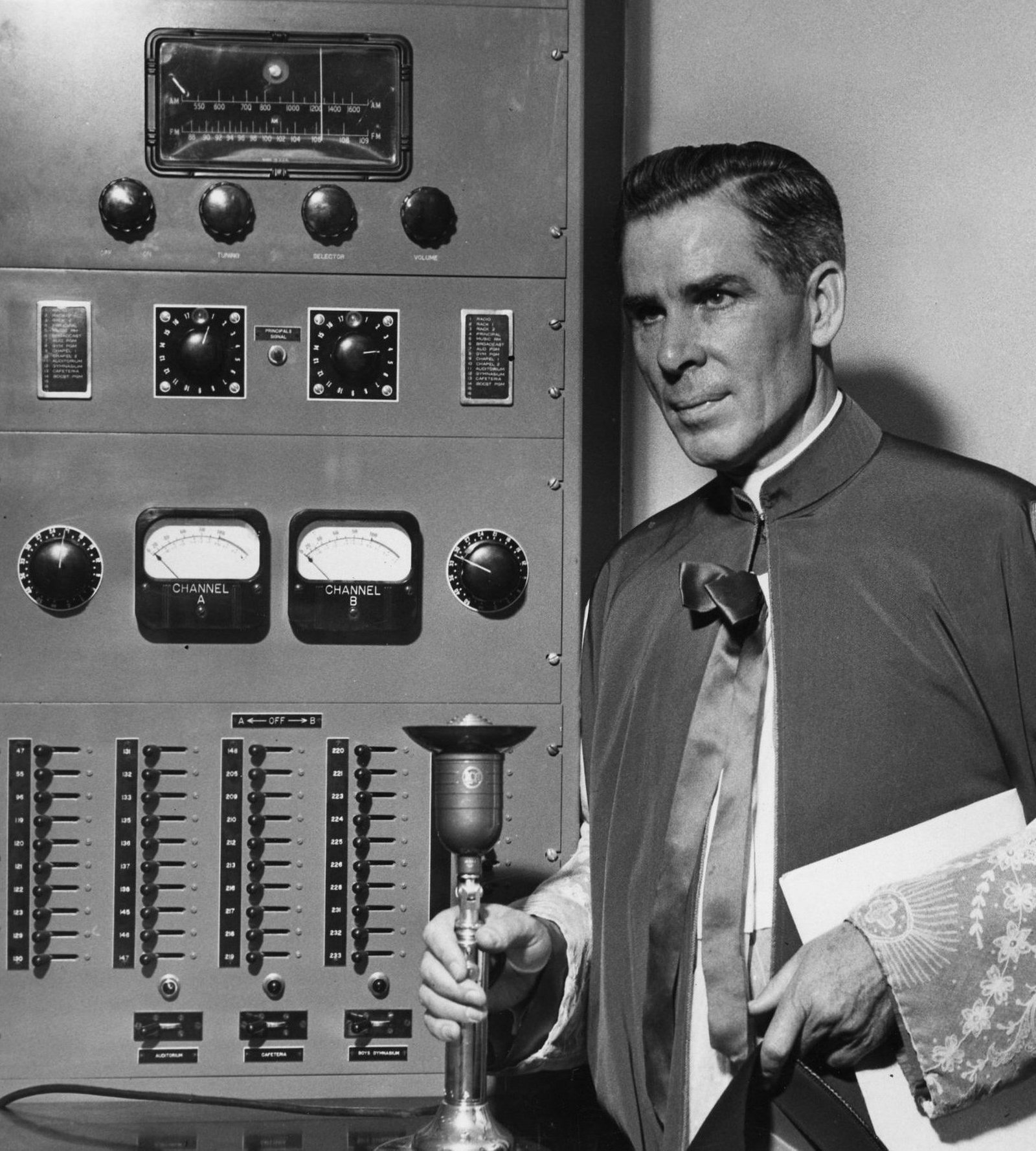 Archbishop Fulton J. Sheen, pictured in an undated photo, is remembered as one of the most influential and innovative evangelists in American history. (OSV News file photo)