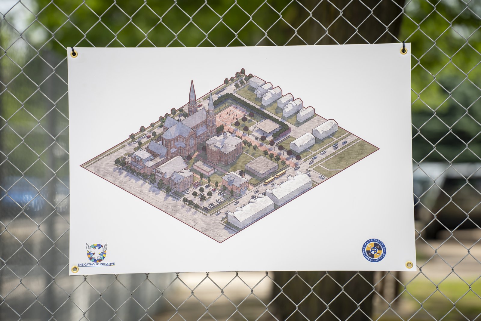 The Catholic Initiative proyecta un esfuerzo de 55 millones de dólares para restaurar la Basílica de Santa Ana y los terrenos circundantes, con el fin de convertirla en un verdadero faro de la cultura católica en el suroeste de Detroit.