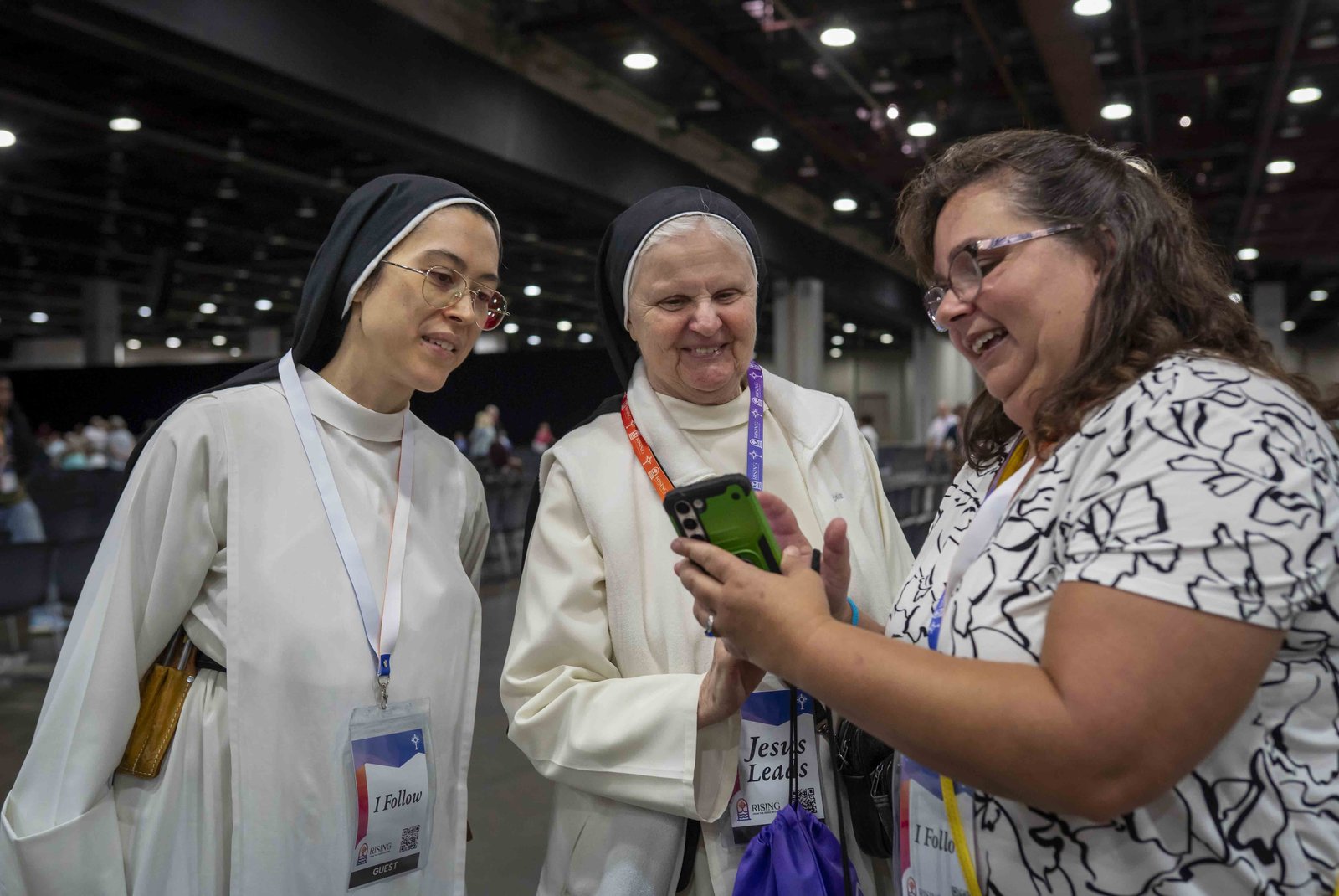 Dominican Sisters were among the many religious who traveled from near and far to attend the Rising from the Ashes Revival. (Valaurian Waller | Detroit Catholic)