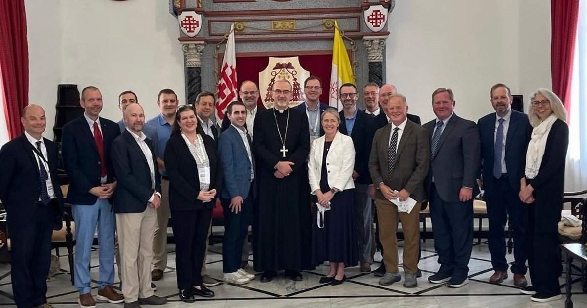 In Brief: Michigan Catholic Conference president meets Latin Patriarch ...