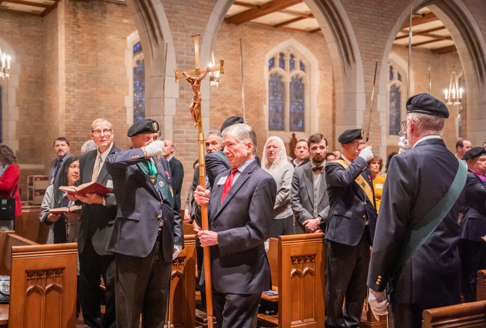 The Mass for Commerce was started in 1993 by a local businessman, Thomas Angott, who pushed for the Catholic community to offer faith and fellowship opportunities for Catholic working professionals.