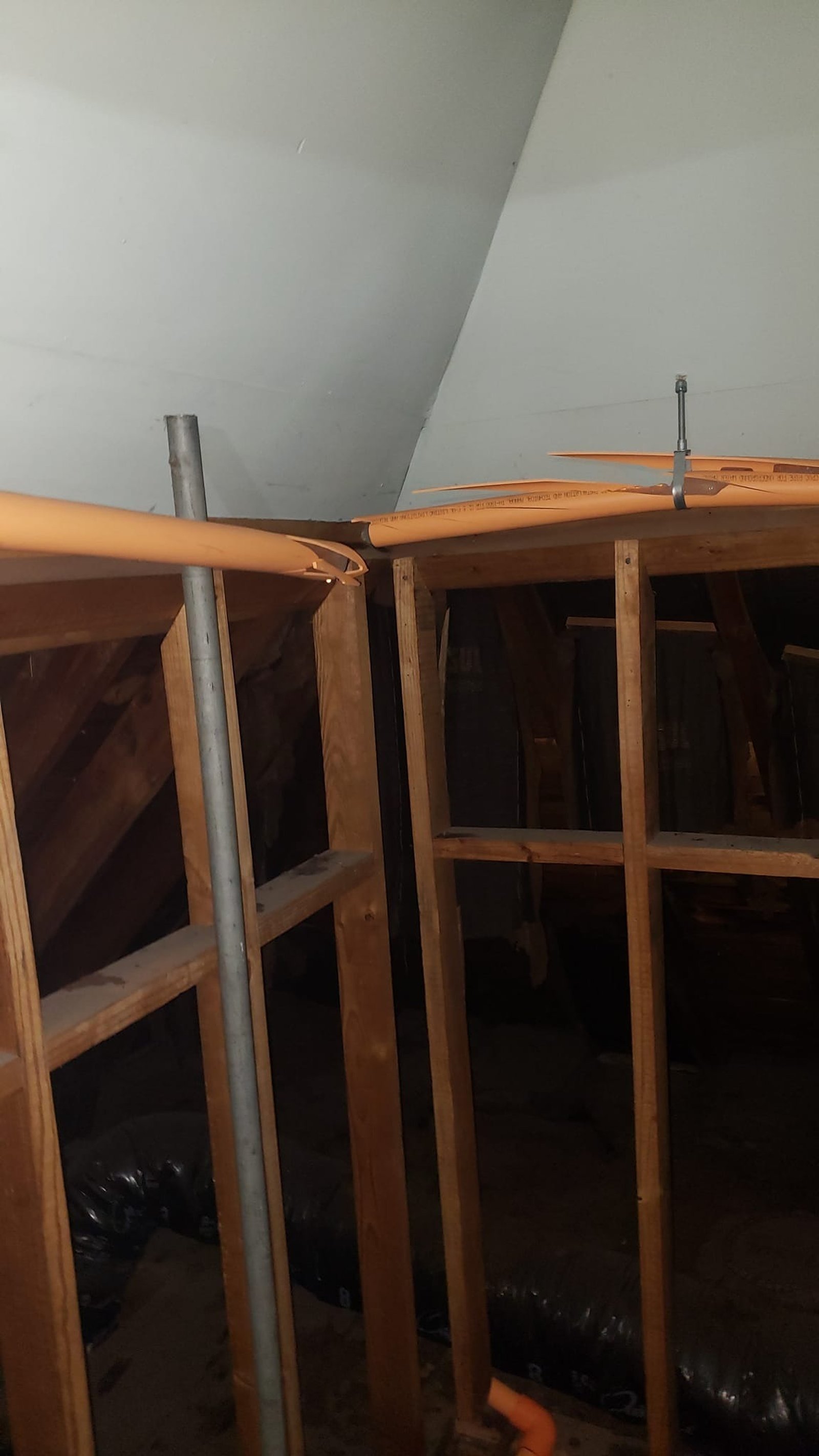 Almost a foot of water had gathered in the basement, destroying thousands of dollars worth of donations.