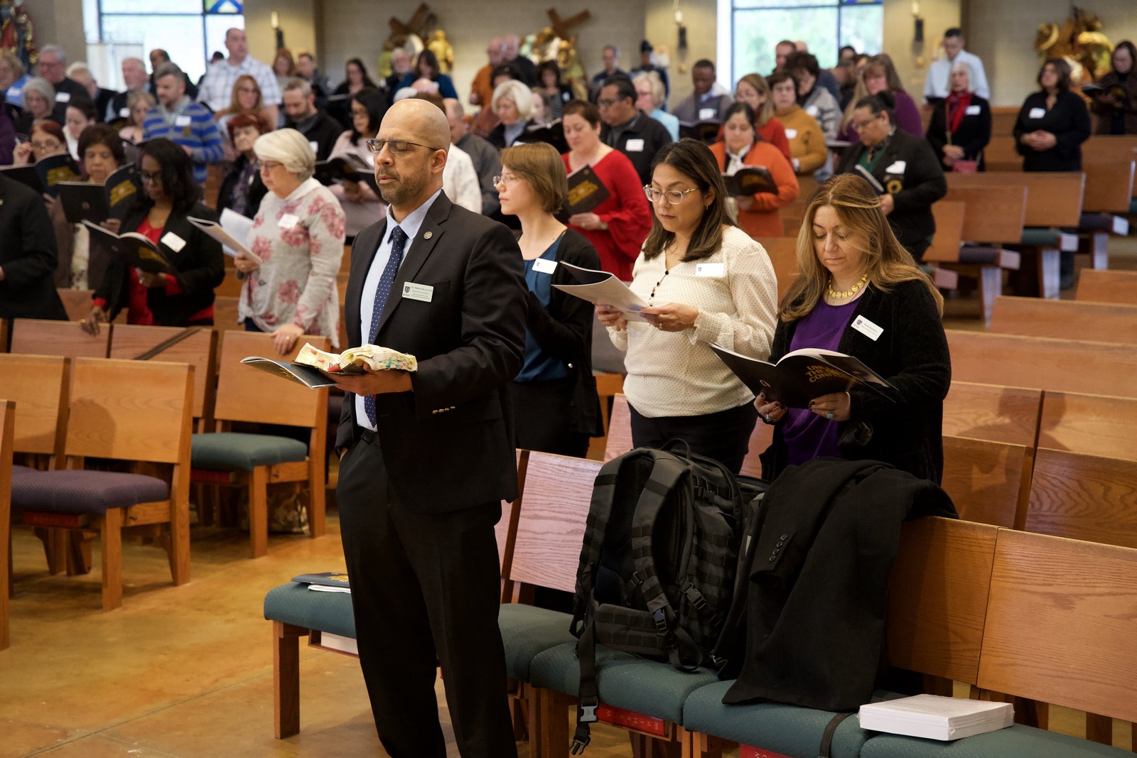 Pope Leo XIII predicted in 1902 that the Church would need a revival of Eucharistic faith to overcome attacks by the devil in the 20th century, Bishop Cozzens said. That's why the National Eucharistic Revival is such an important movement in the life of the Church, he said.