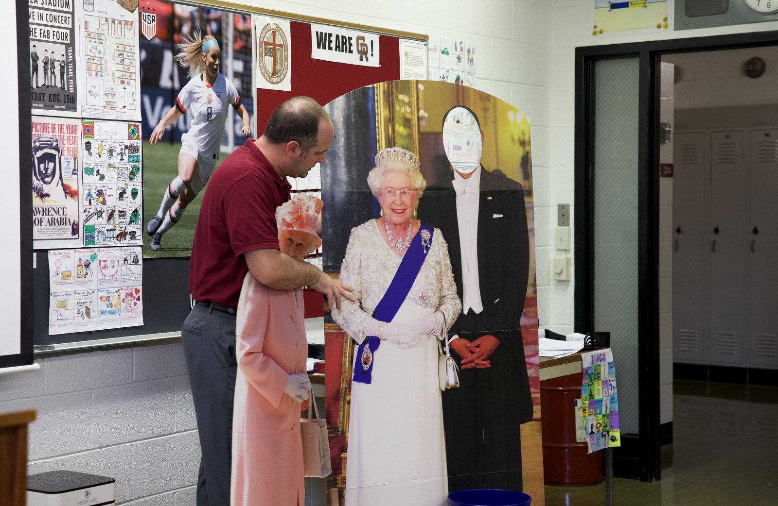 Rutkowski and his class wrote a letter to Buckingham Palace in 2015, when the queen became the longest-reigning British monarch in history, wishing her well and letting her know her reign was being watched carefully and enthusiastically from Michigan.