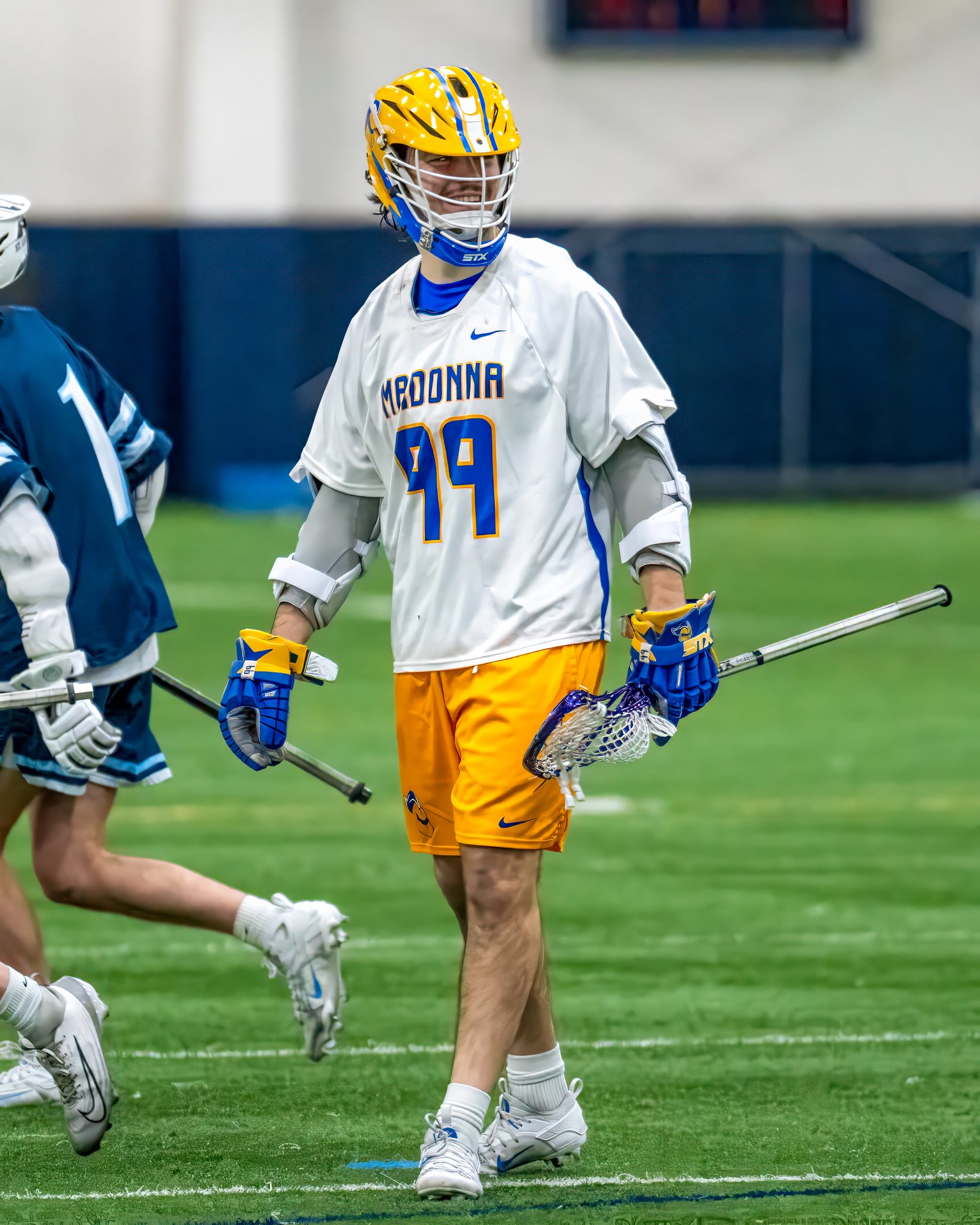 Cooper Regimbal has scored 24 goals while playing eight games for Madonna this spring, as the Crusaders continue to rack up the points.