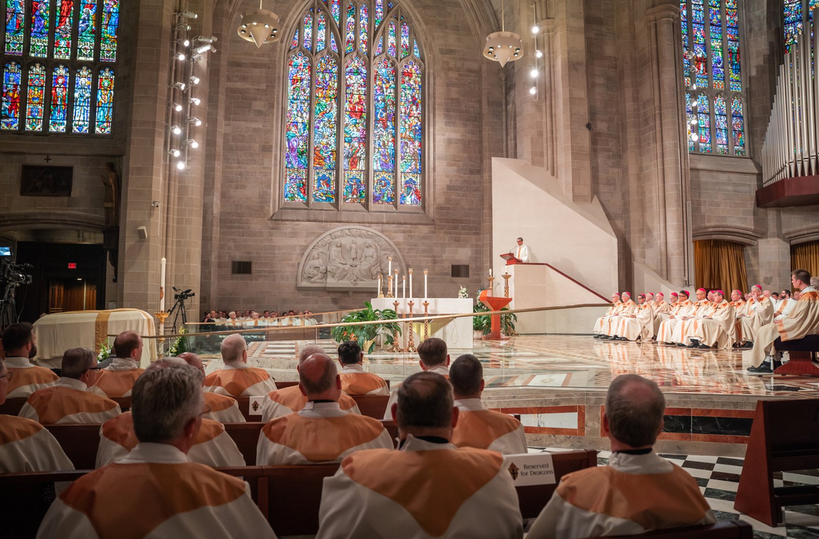 Fr. Riccardo said Archbishop Byrnes' great love of Scripture animated his spirituality and faith in Christ. "It was like water for him; it was essential. He soaked in it, found strength in it. I would frequently hear him say, ‘All I need is a Bible, a missal, a little bread and some wine,‘" Fr. Riccardo said.