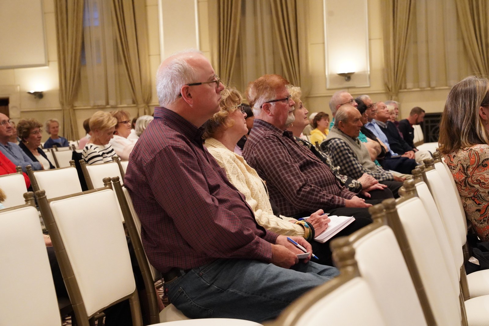 Fr. McCarthy encouraged attendees of the "Anything Is Possible" Speaker Series to turn to St. Rita to overcome seemingly impossible challenges in life, calling the saints our "older brothers and sisters in the faith."