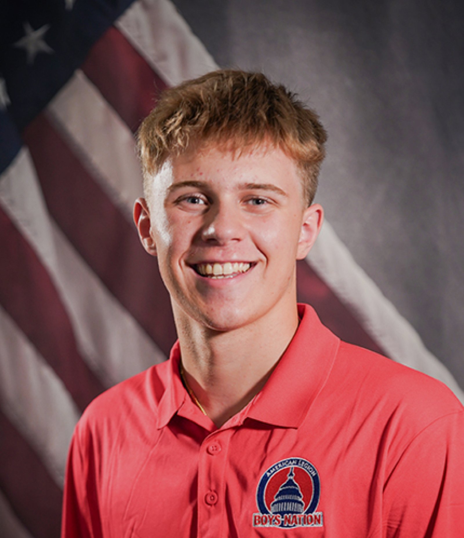 Xavier Evoy of Divine Child High School was elected governor for the 88th Michigan Boys State and was a senator for Michigan during the 79th session of Boys Nation. (Photo courtesy of Xavier Evoy)
