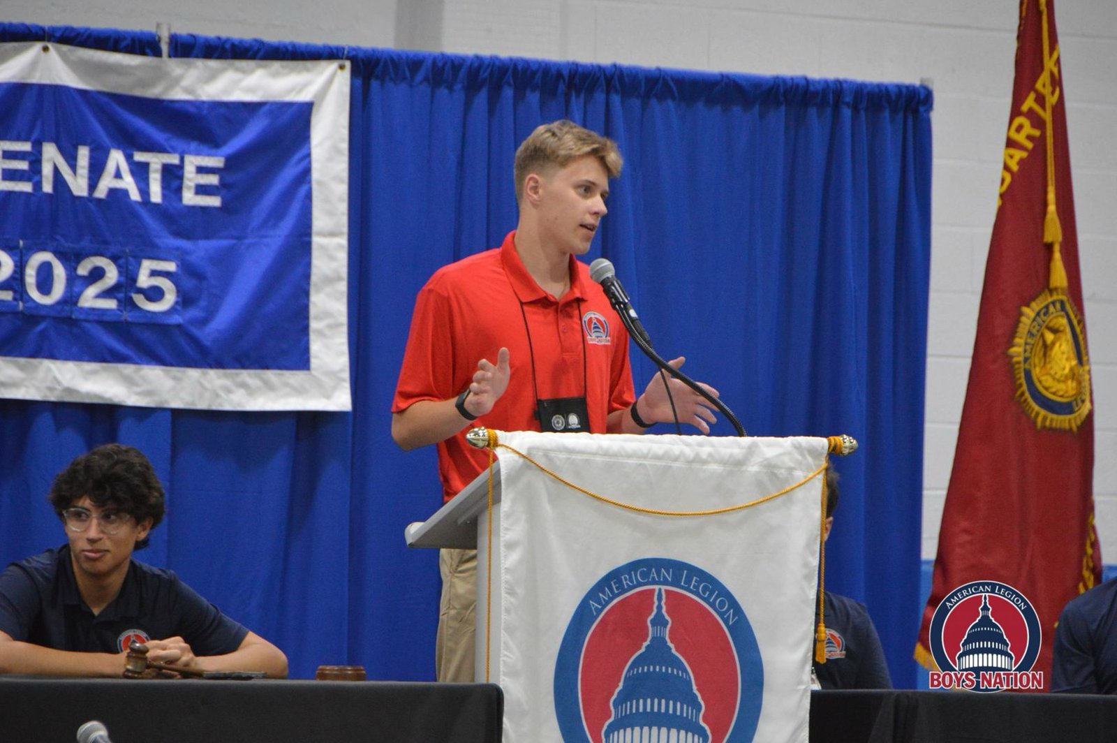 Evoy said he gained an interest in Boys State after watching the A24 documentary on Texas’s version of Boys State, which sparked his interest in public service. (Photo courtesy of Xavier Evoy)