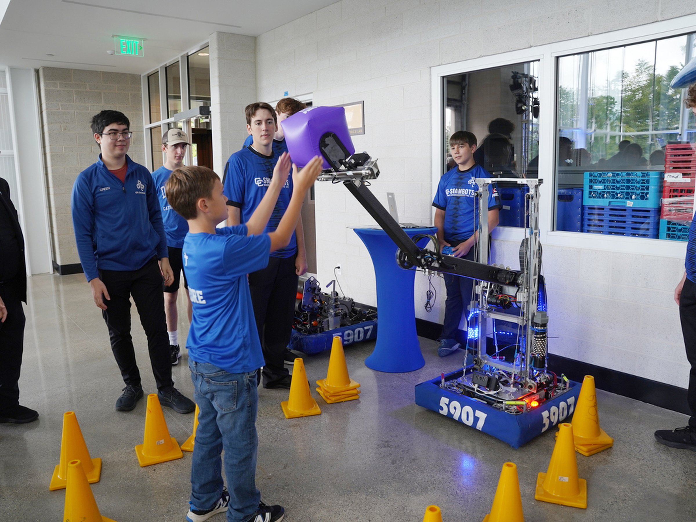Catholic Machine Part Catholic Central dedicates STEM building that will ‘set the school ...