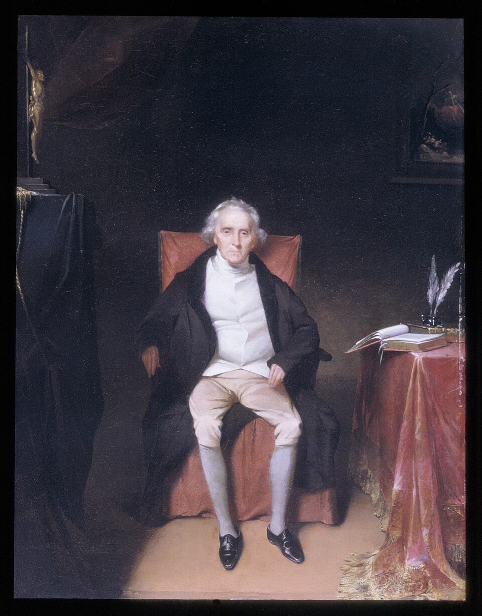 Charles Carroll of Carrollton, painting by William James Hubard. (Wikimedia Commons)