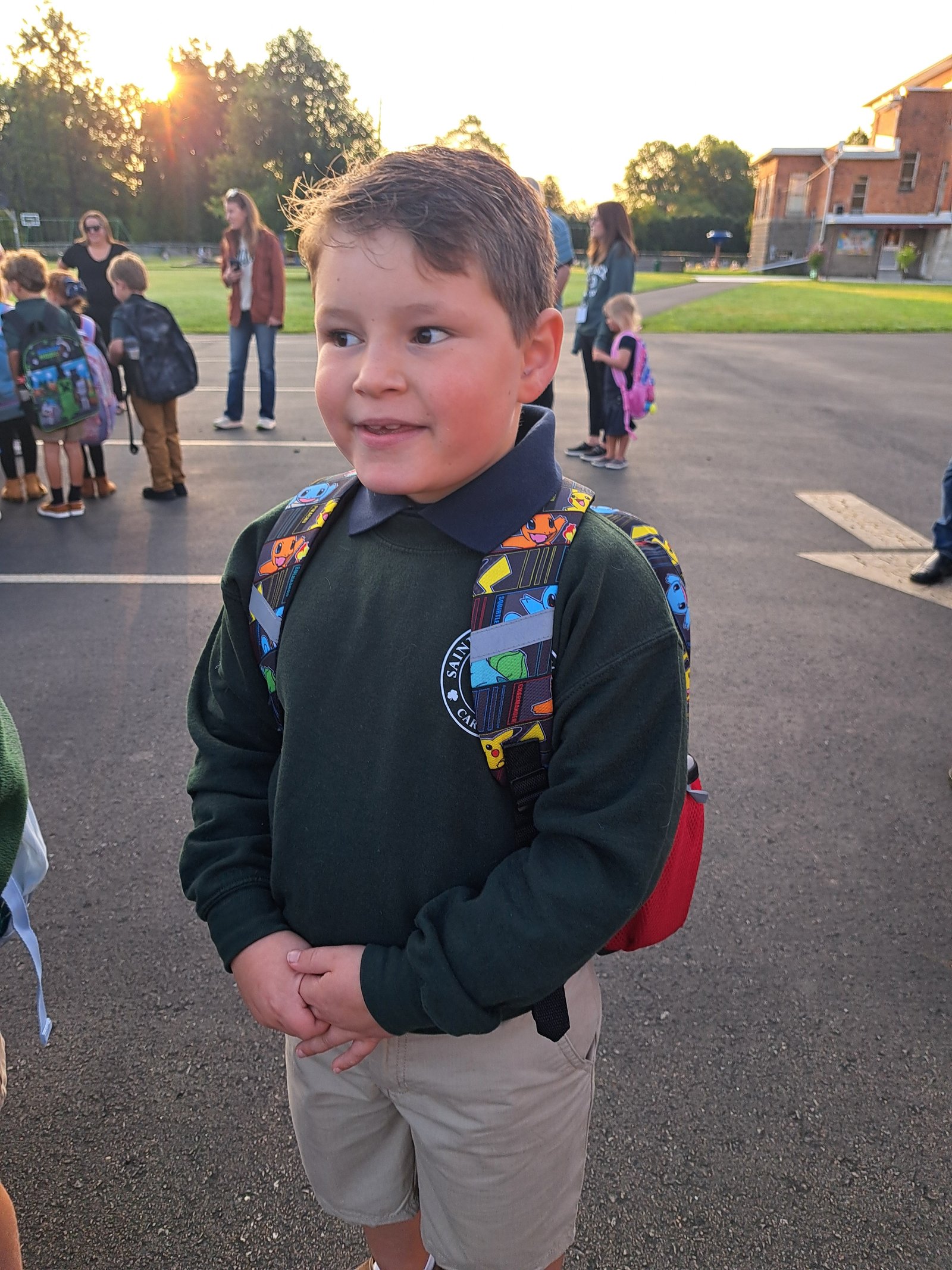 Charlie is the only catechumen at Divine Grace Parish this year, so Crysti Esper, OCIA director of the Three Rivers Family of Parishes, had the opportunity to work one-on-one with Charlie to fit his learning style.