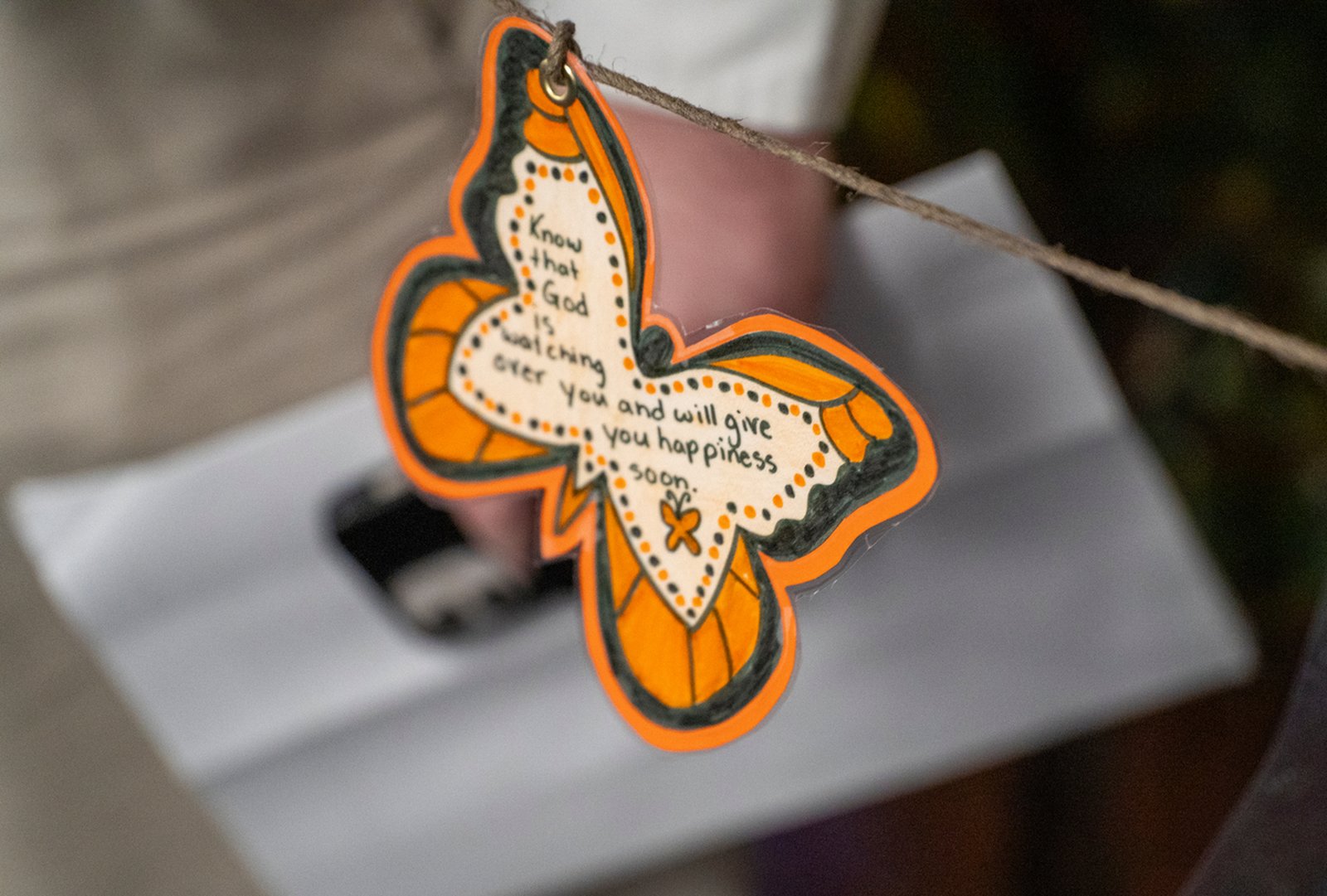 Cristo Rey principal Chris Lynch said Archbishop Vigneron's visit "meant a lot" to students at the southwest Detroit school, and was important for students to see and hear his care and concern for them.