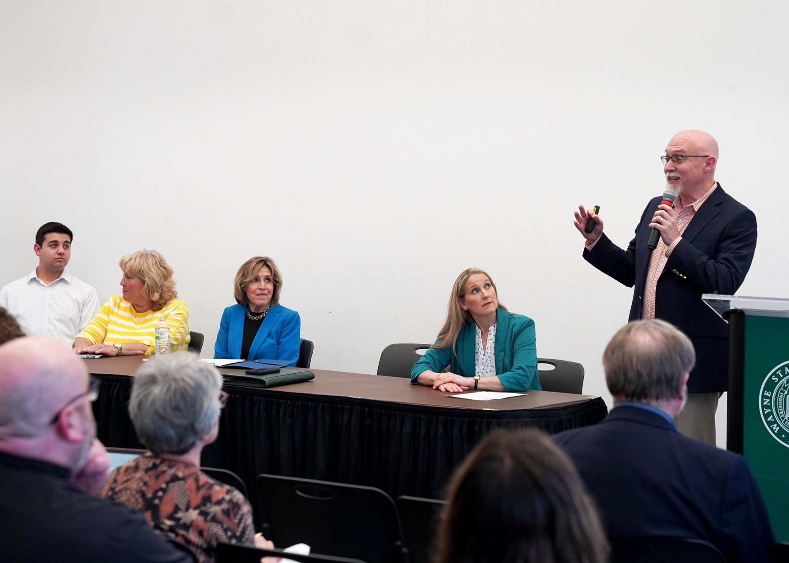 Jason Negri, Esq., a policy advisor for Patient Rights Action Fund and an attorney who has written and spoken nationally on end-of-life issues, speaks during the panel discussion.