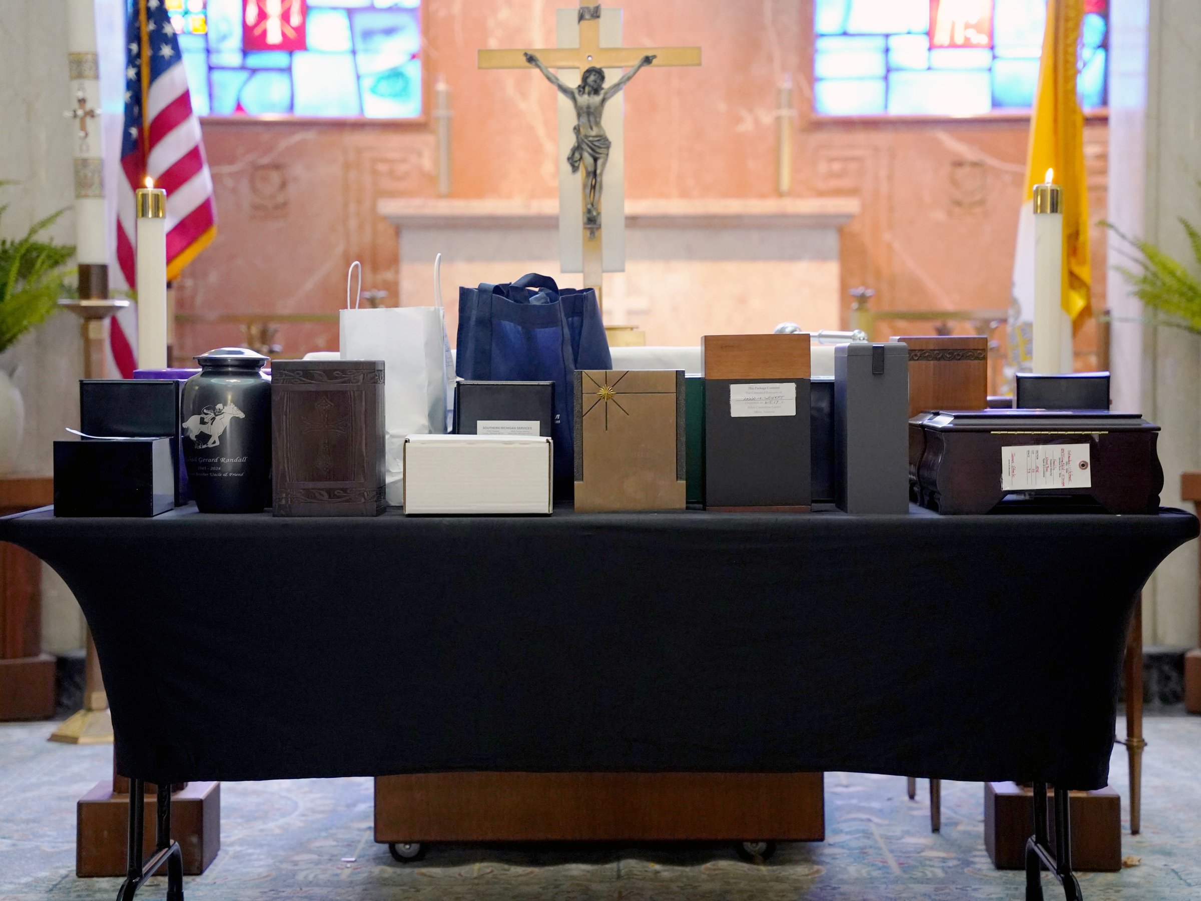 Parish, cemetery lay 22 cremated remains to rest as part of 'Gather