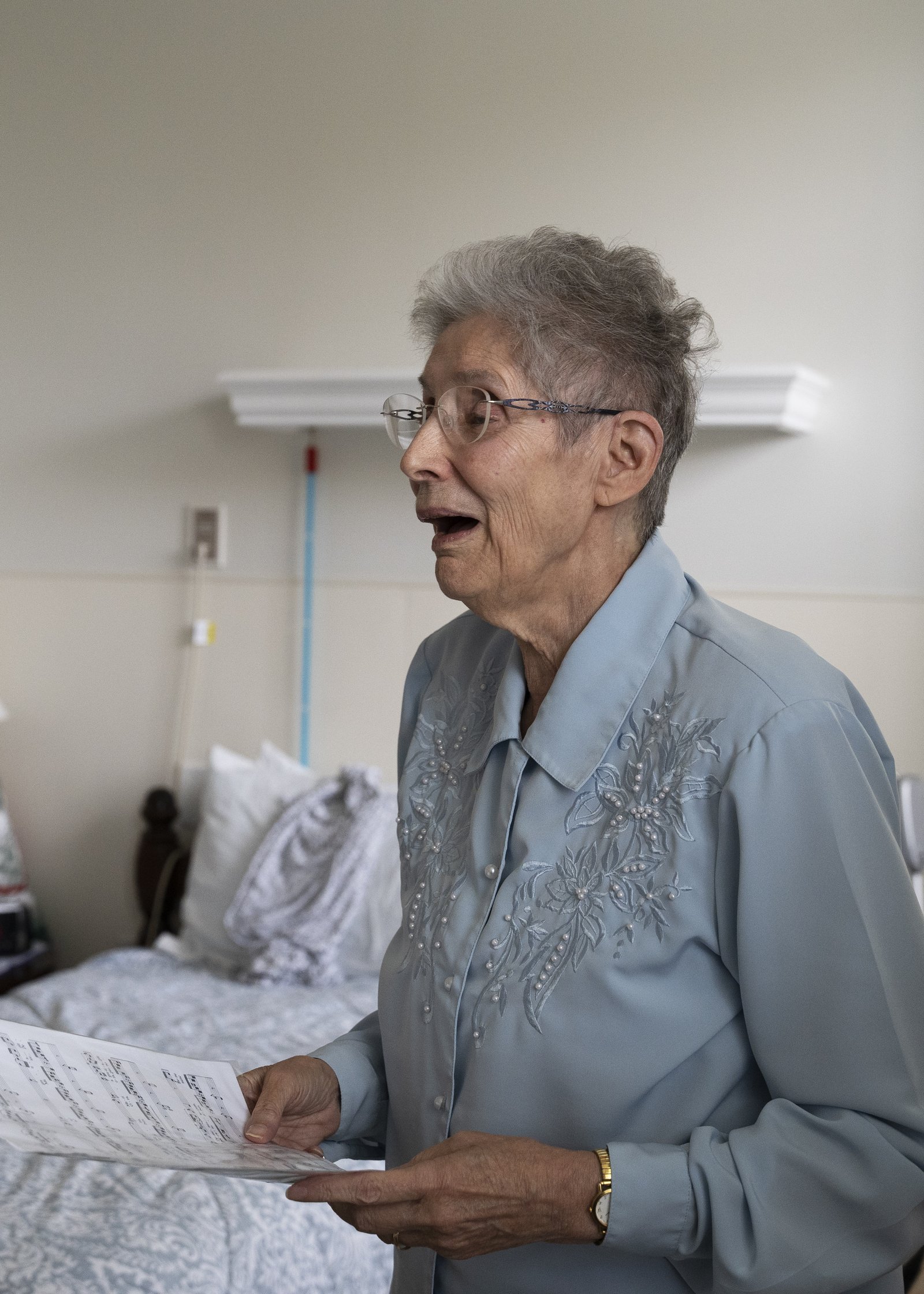 Born in Detroit in 1938, Sr. Magrie has been musically inclined since the beginning. (Gabriella Patti | Detroit Catholic)