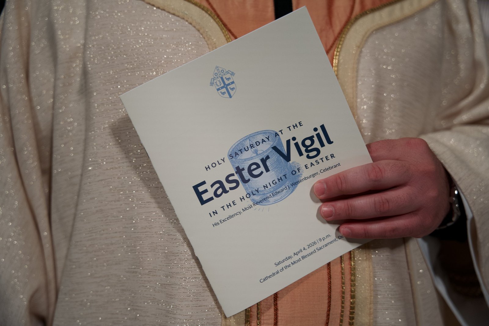 La Vigilia Pascual de 2026 es la segunda celebración de Pascua del arzobispo desde su llegada a Detroit.