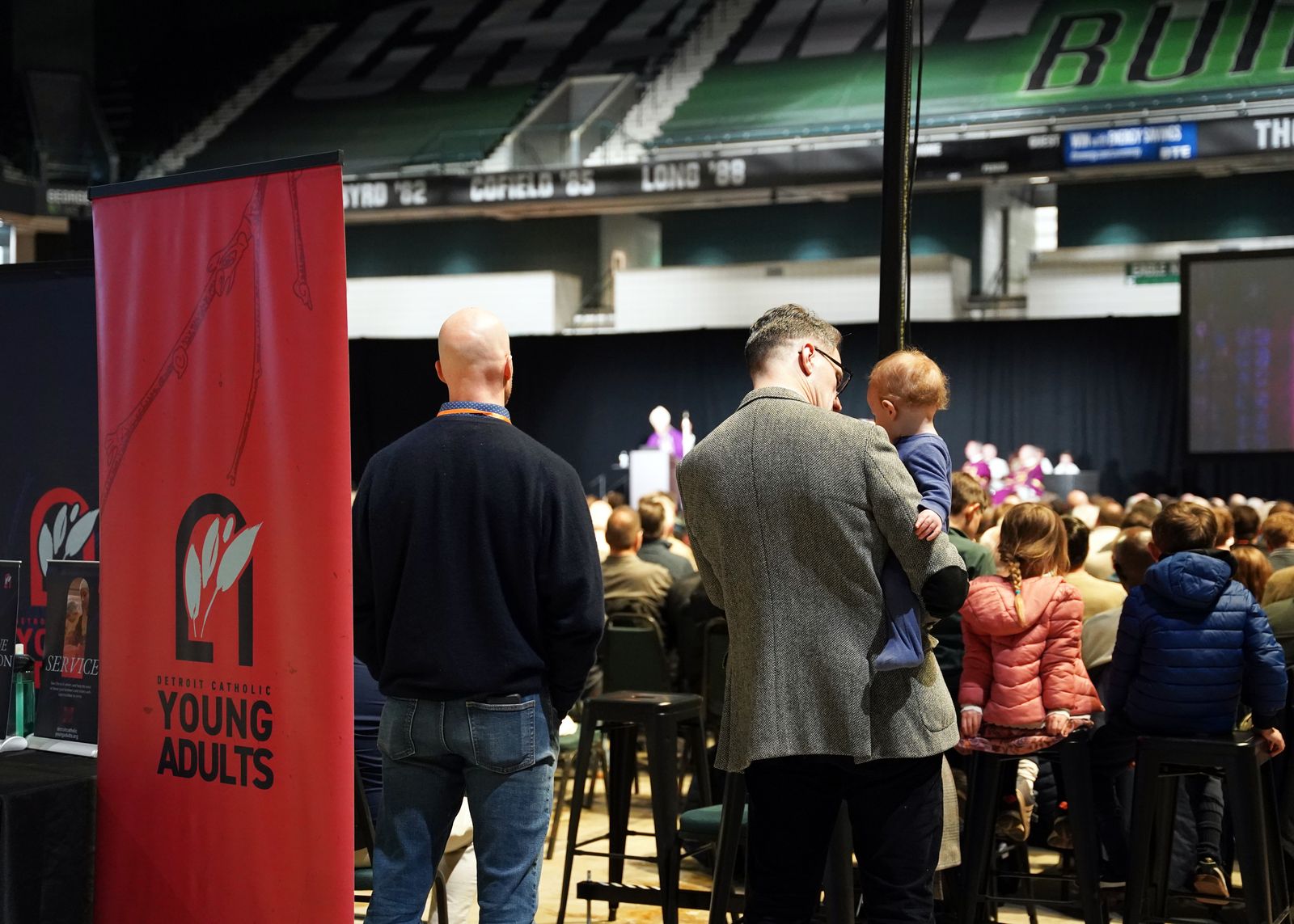 The Archdiocese of Detroit was represented by 250 men who joined their brethren from other Michigan dioceses for Mass, talks, Catholic vendors, fellowship and prayer, all focused on igniting authentic Catholic faith, manhood and fatherhood in everyday life.