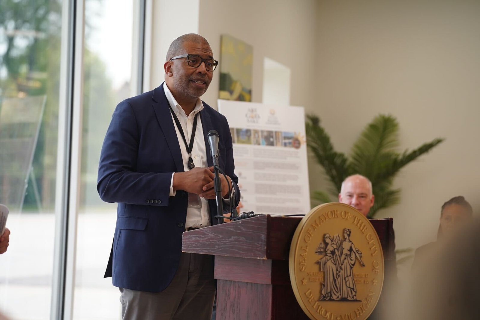 James Arthur Jemison, executive director of the Detroit Housing Commission, said the Archdiocese of Detroit has been a great partner with the City of Detroit in affordable housing projects, including the apartments at the former Transfiguration School and the recently opened Residences at St. Matthew on the city's east side.