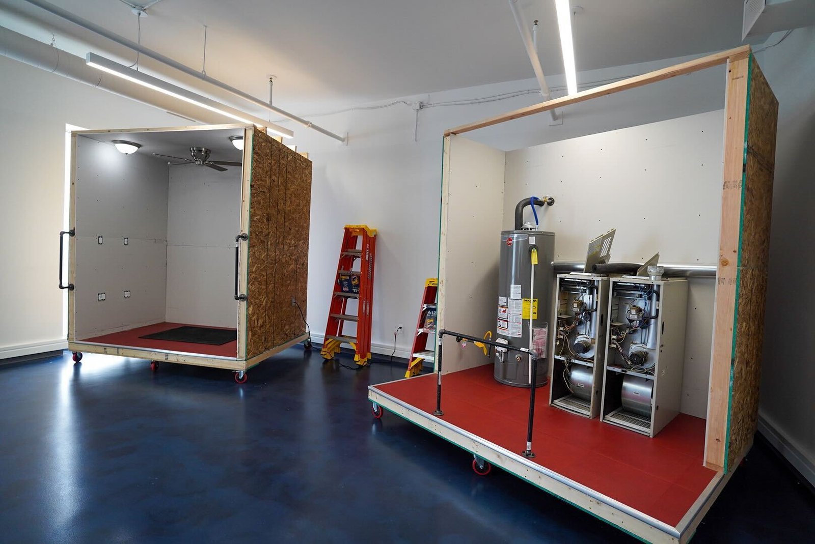 The M Training Center's location at the Cathedral Arts Apartments offers a space for unit residents and non-residents alike to learn trade skills to help them with home improvement projects or to help them land a job.