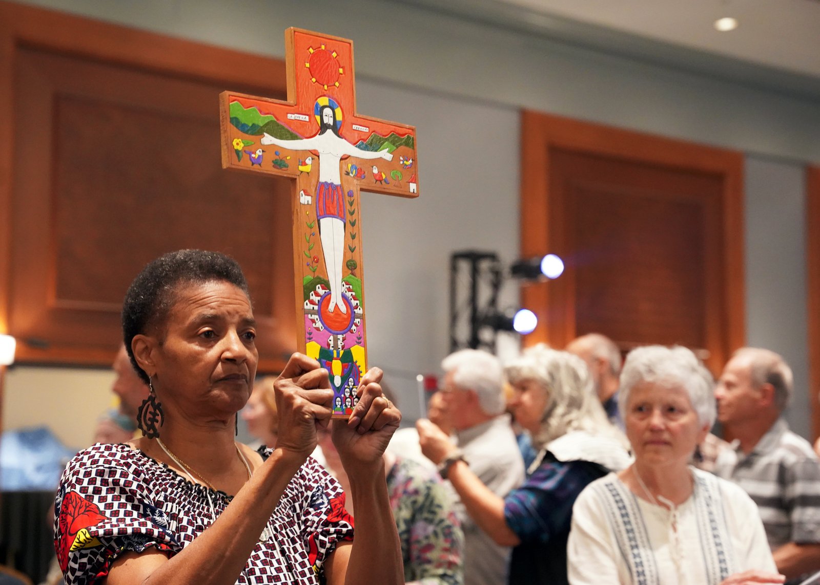 Speakers during the Pax Christi USA national conference in Detroit highlighted Pope Francis’ commitment to nonviolence and peace during his papacy, and read a message of support from Pope Leo XIV.