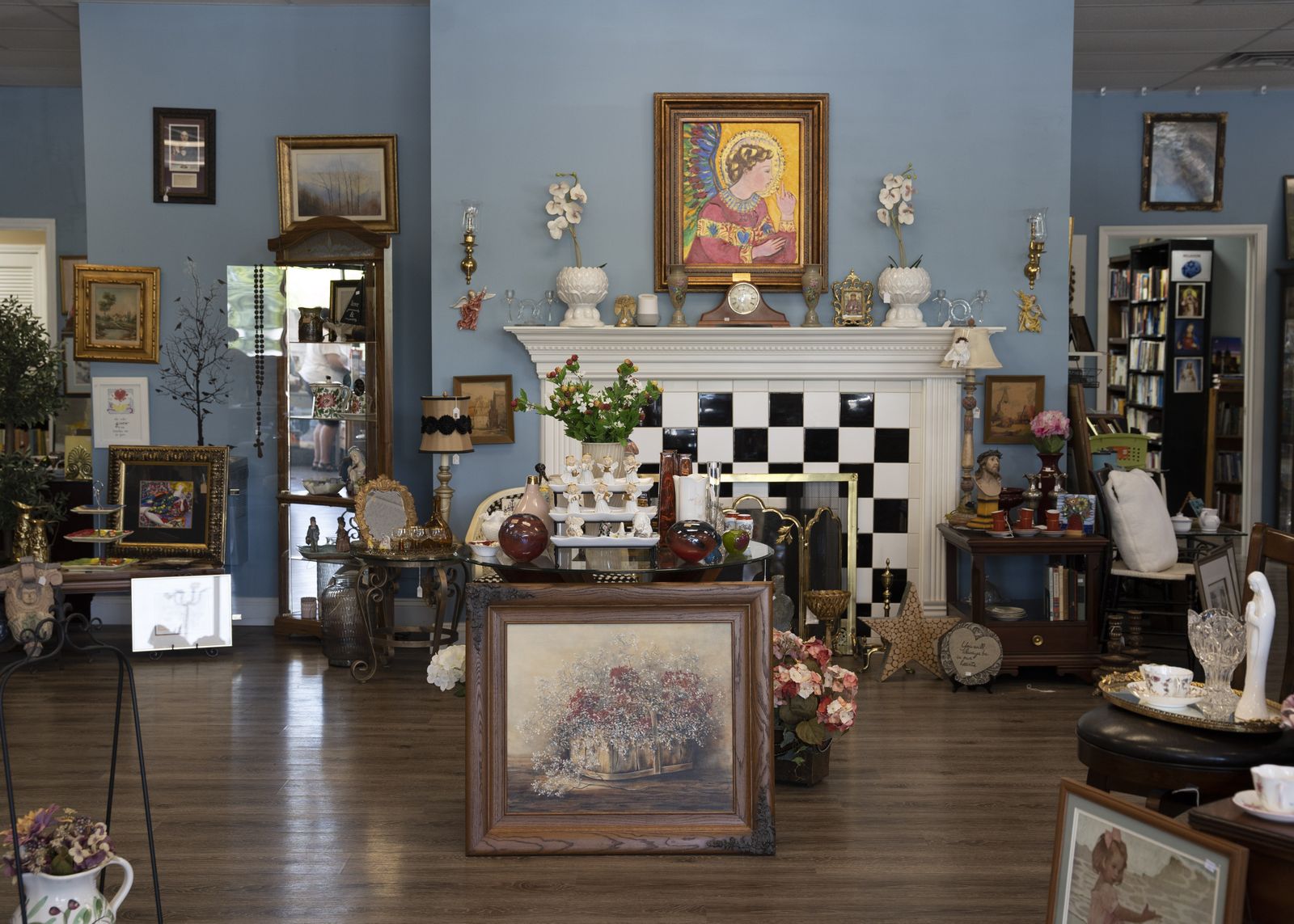 Dillon felt inspired by the Holy Spirit to open the store to allow people's precious items, beloved and collected over a lifetime, to be recirculated through the community.