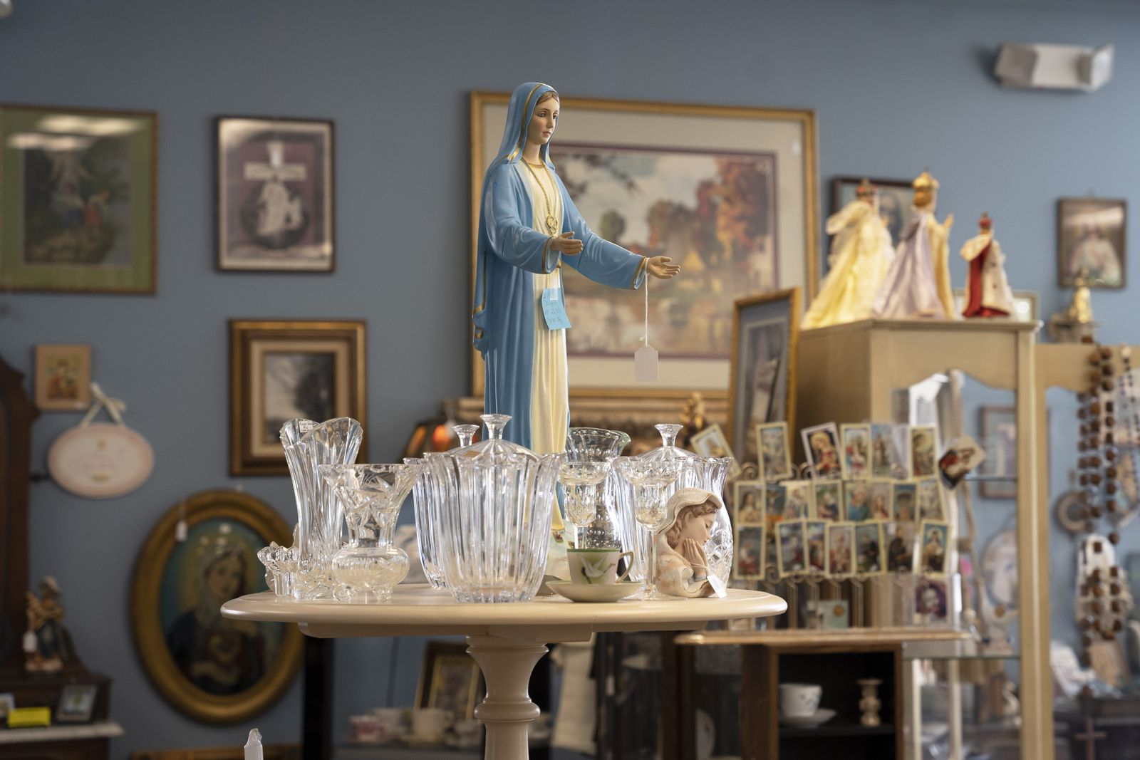 People donate beautiful, valuable items that have been in families for a long time, Dillon said, and it’s a “privilege” that people trust her with these items.