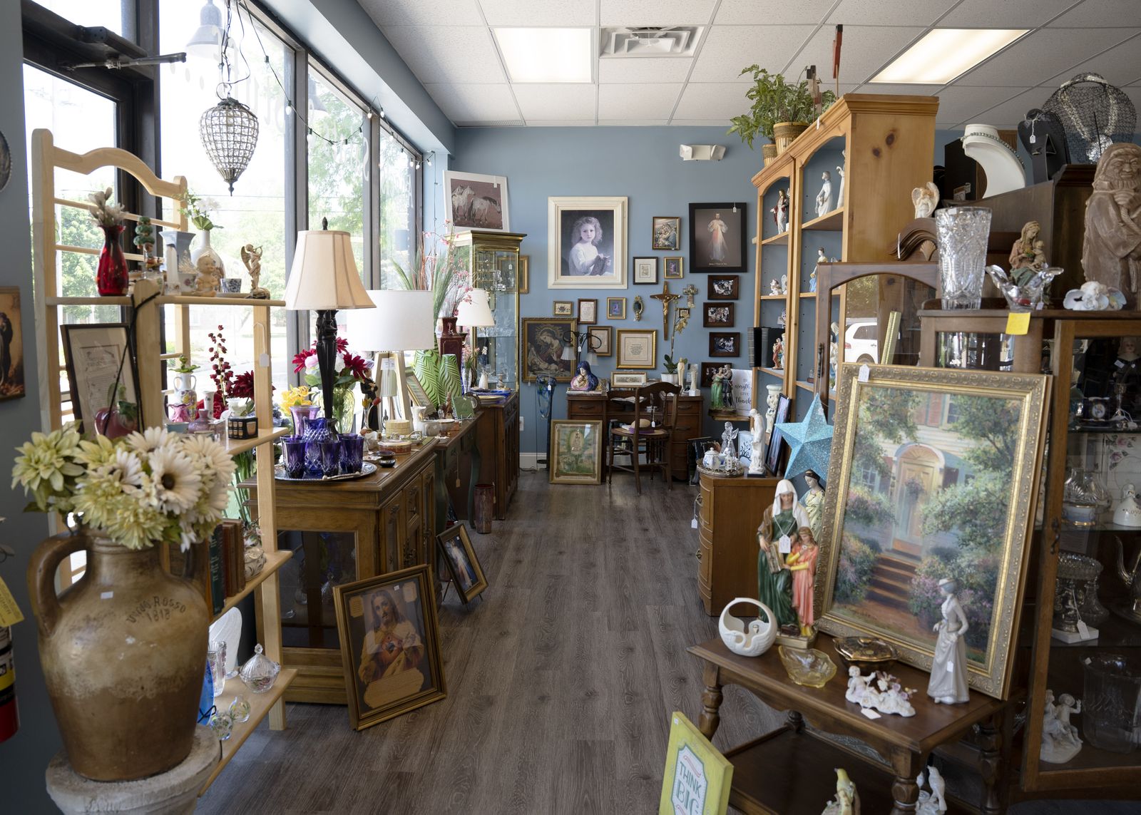 Dillon’s store is meticulously curated, and she encourages people to come in simile to browse and for the experience.
