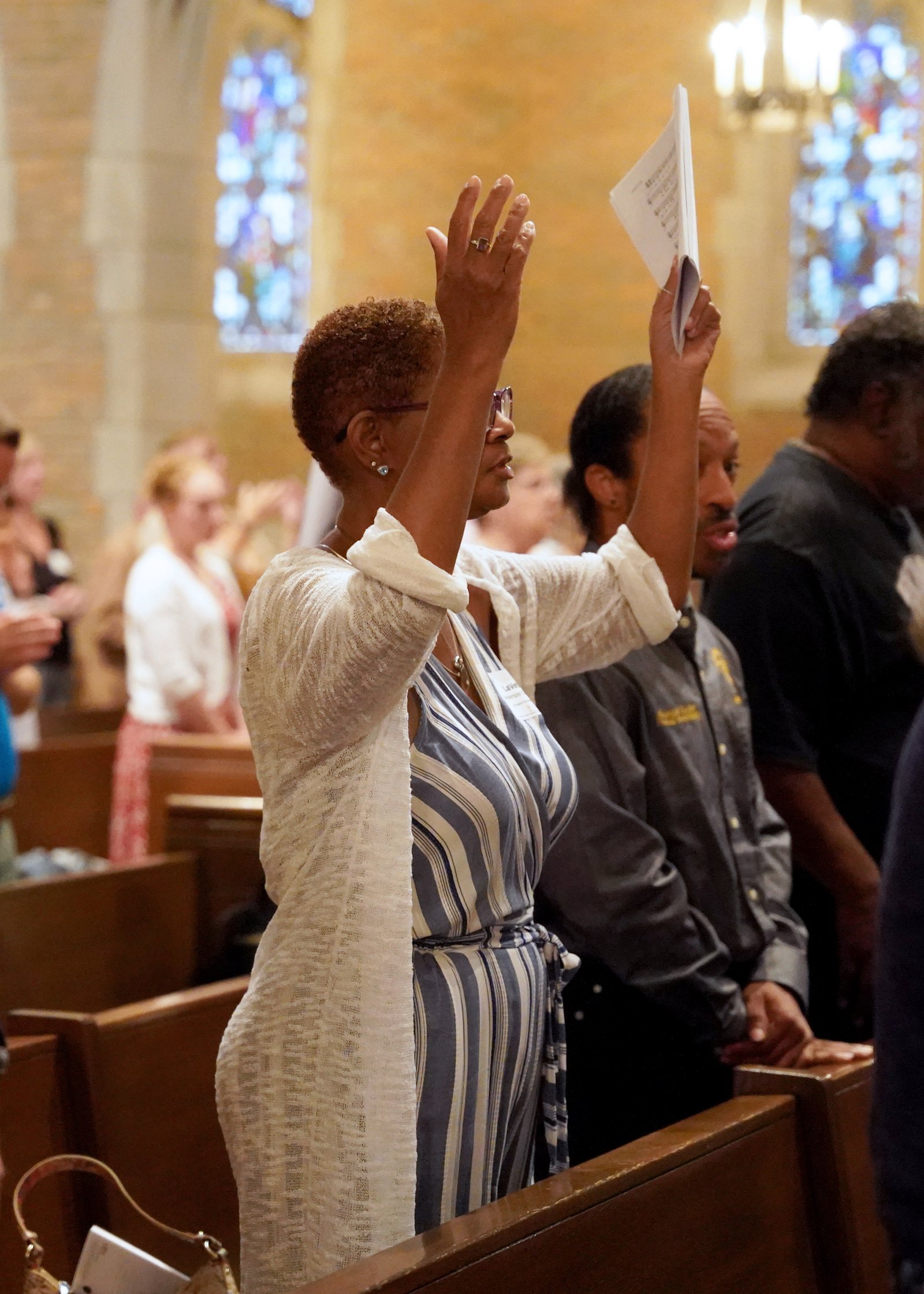 Kathy Fech, sacred worship coordinator for the Archdiocese of Detroit, said while the event was celebrated within the context of the Jubilee Year of Hope, there is a benefit to regularly gathering with others doing the work of ministry.