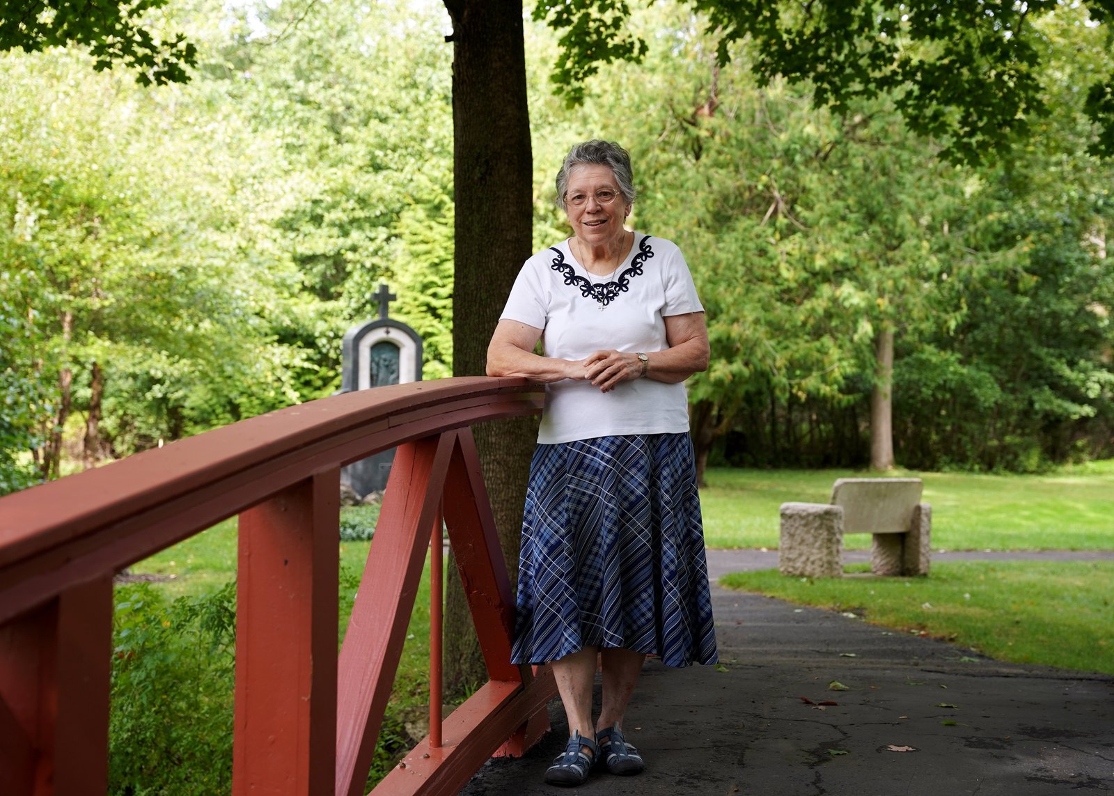 Sr. Linda Sevcik, SM, first visited the grounds of Manresa Jesuit Retreat House in the 1970s.