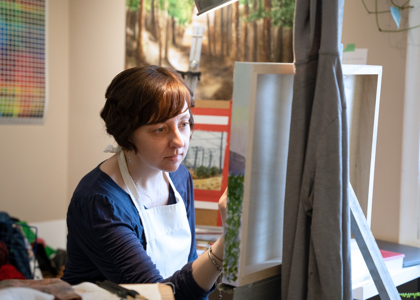 Zabawski says she has felt called to capture snapshots of beauty within local Catholic churches, beginning with her home parish, St. Anne.