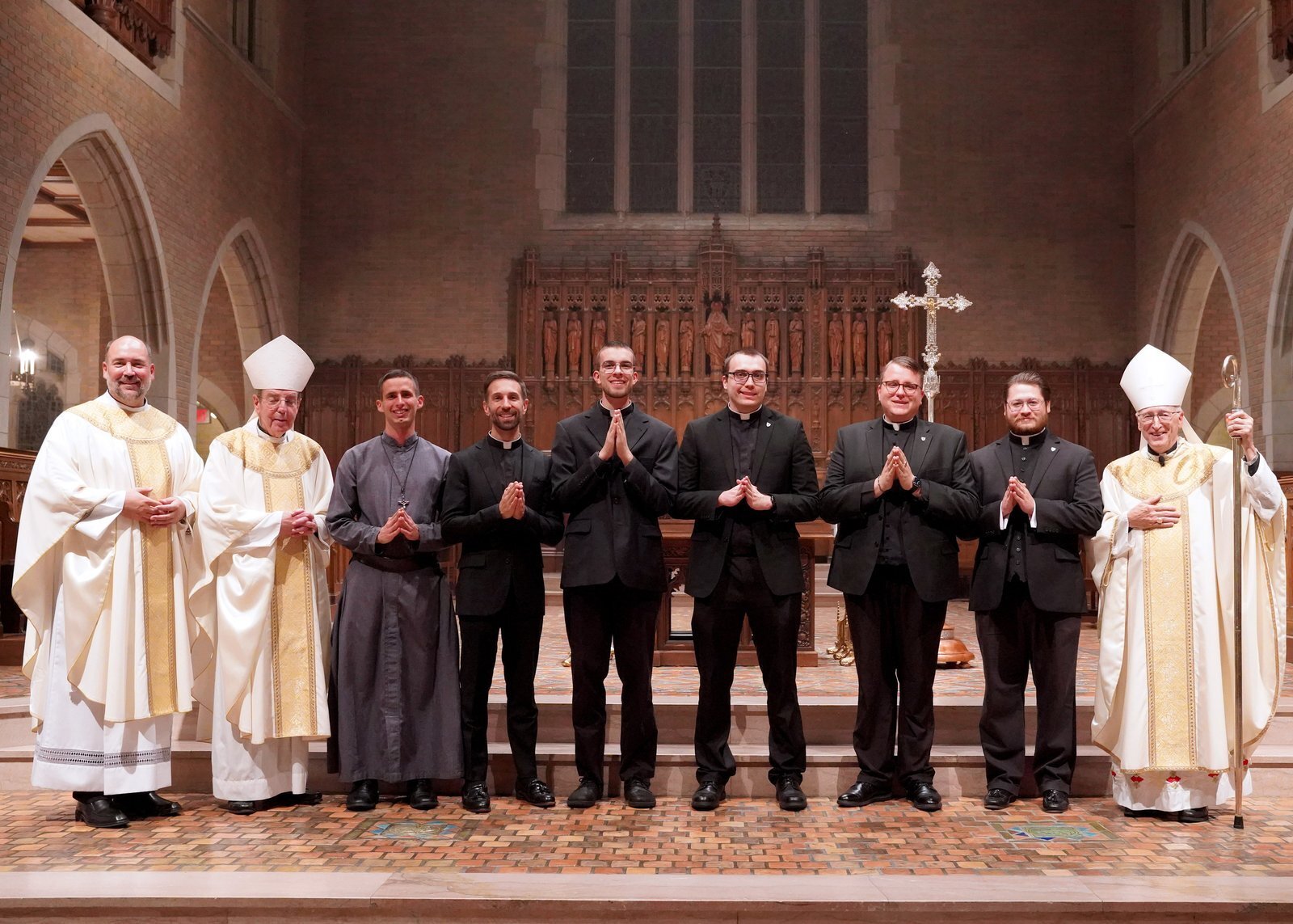 El Obispo Boyea instituyó en el ministerio de lector a seis seminaristas de segundo año: Mason Gregory Abbott (Diócesis de Lansing); Hno. Andrew John Collart, SOLT (Society of Our Lady of the Most Holy Trinity); Jonathan James Galvas (Diócesis de Lansing); Matthew Frank Harazin (Diócesis de Kalamazoo); Logan Matthew Scott (Diócesis de Kalamazoo); y Charles David Tackman (Diócesis de Marquette).