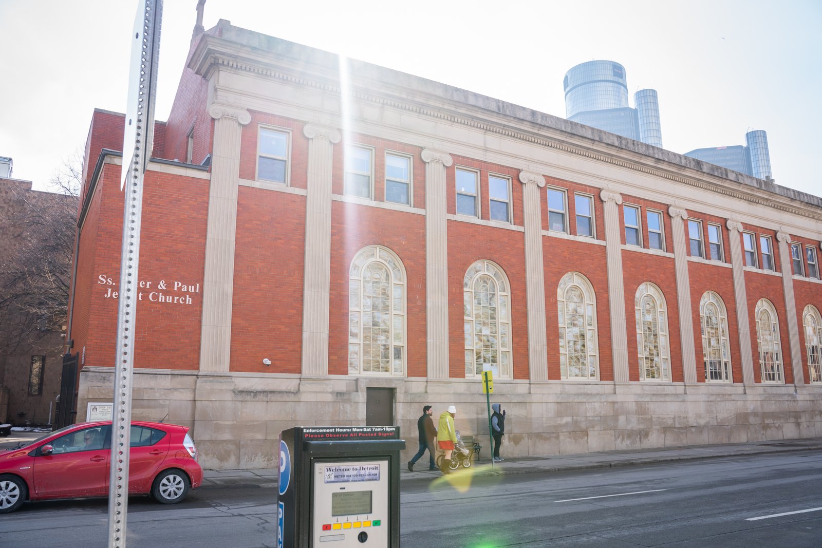 The Society of Jesus already maintains a strong presence in the city of Detroit — including at SS. Peter and Paul (Jesuit) Parish (pictured), the University of Detroit Mercy, University of Detroit Jesuit High School, Loyola High School, Gesu Parish and the Pope Francis Center  — which was part of the reason for moving the novitiate to Detroit, Fr. Daoust said. (Valaurian Waller | Detroit Catholic)