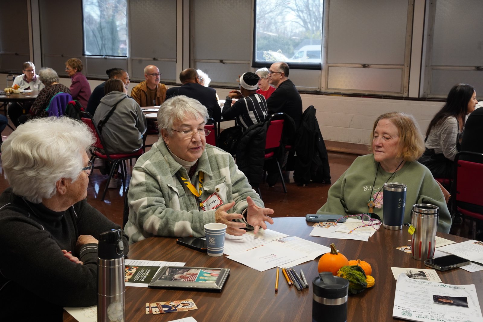 Event attendees had the opportunity to share their own family histories during the Celebrate Heritage even at St. John XXIII Parish in Redford Township.