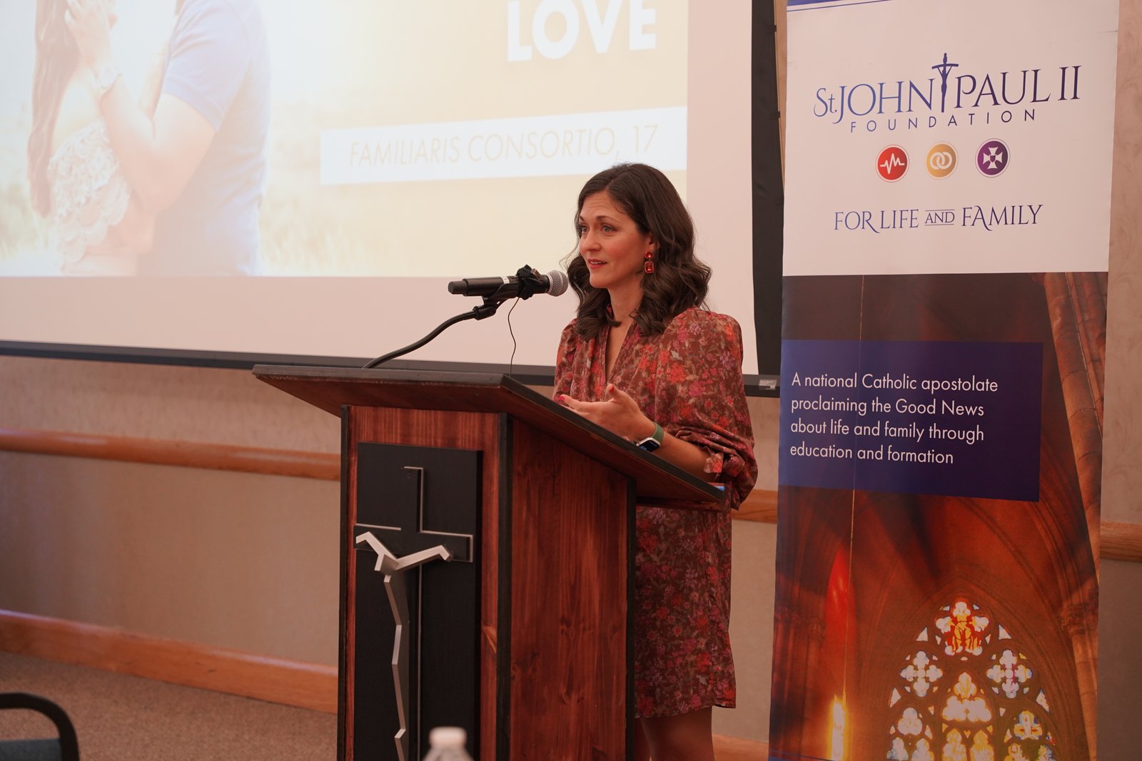Mallory Smyth of Walking with Purpose, a nationwide apostolate offering Bible studies for women, speaks about the parallels between couples' relationships with each other and their relationship with God.