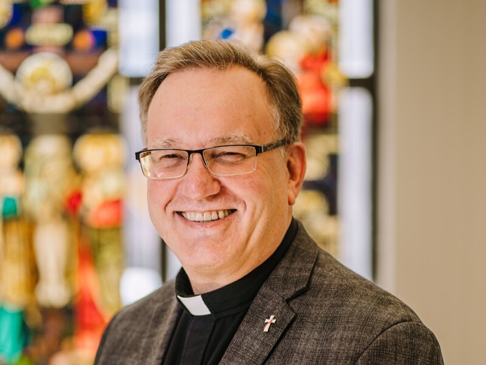 Deacon Mike Houghton, executive director of UTG at Work, said he hopes the new Catholic Commerce Directory provides a platform to promote Catholic and Catholic-friendly businesses, while encouraging business owners to share their Catholic faith. (Valaurian Waller | Detroit Catholic)