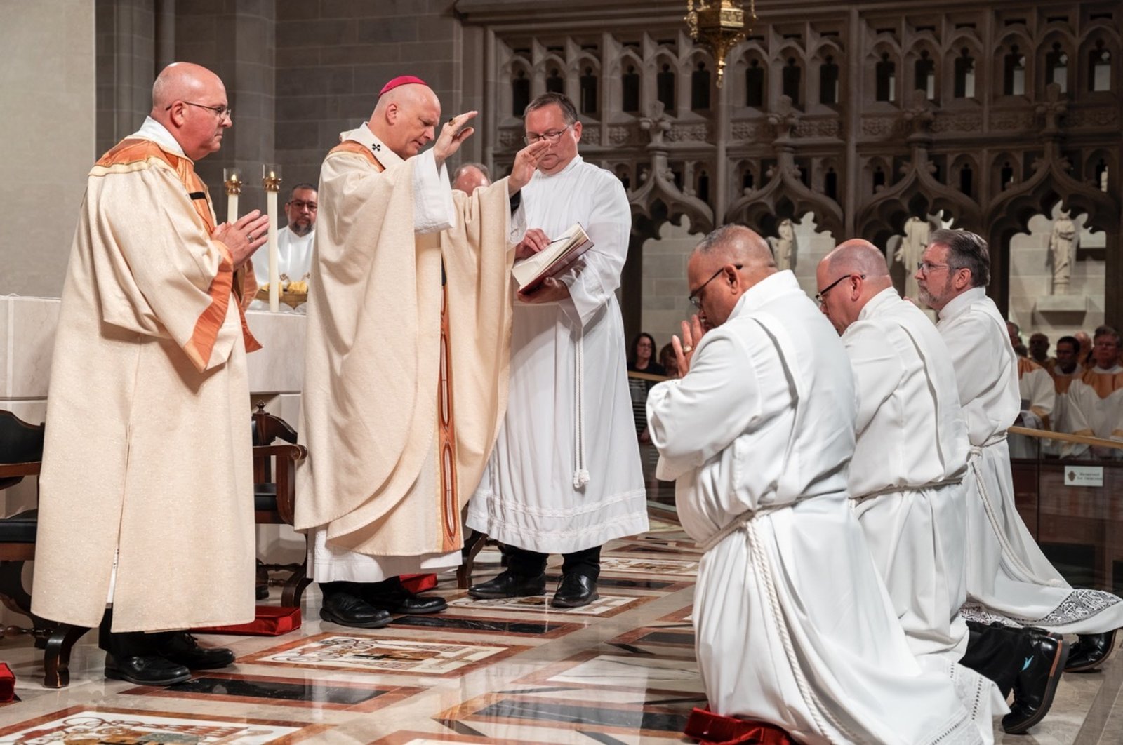In his homily, Archbishop Weisenburger reflected on the Gospel message: “Blessed indeed are those servants who the master finds vigilant.”