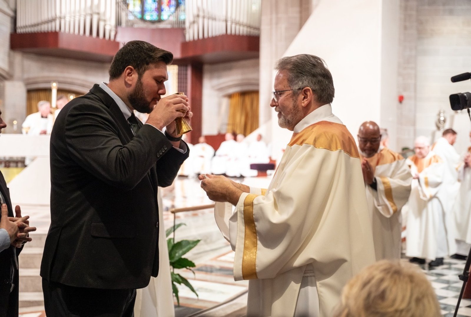 In their newfound ministry, Deacon Rybski, pictured, and Judy hope to reach the brokenhearted of the Church, especially young people, and bring them back into her loving arms.