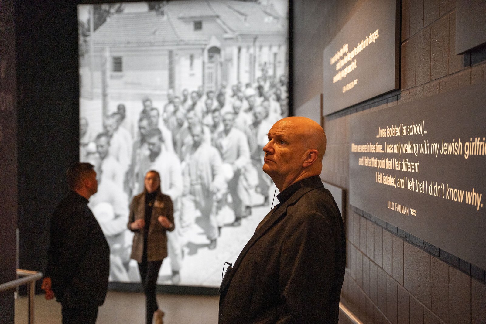 The tour not only detailed the crimes against humanity perpetrated by the Nazis, but also the stories of resistance, faith, hope and survival of the Jewish victims of the Holocaust and other victims of Nazi Germany’s tyranny.