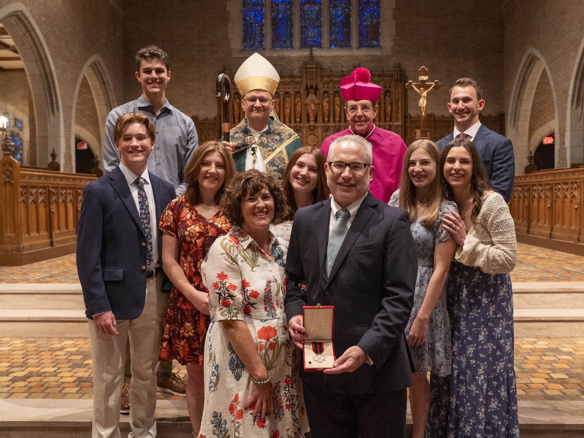 Papal honors bestowed on eight laity for service to the Church in ...