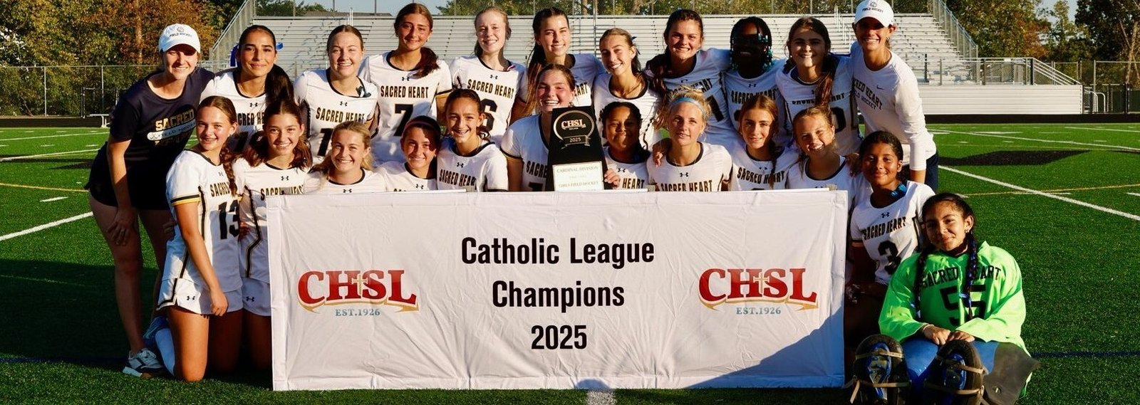 Sacred Heart claimed the CHSL field hockey Cardinal Division for the first time since 2020 by holding off Greenhills, 1-0. Sacred Heart also won in 2016 and 2006. (Photo courtesy of Kristina Sikora)