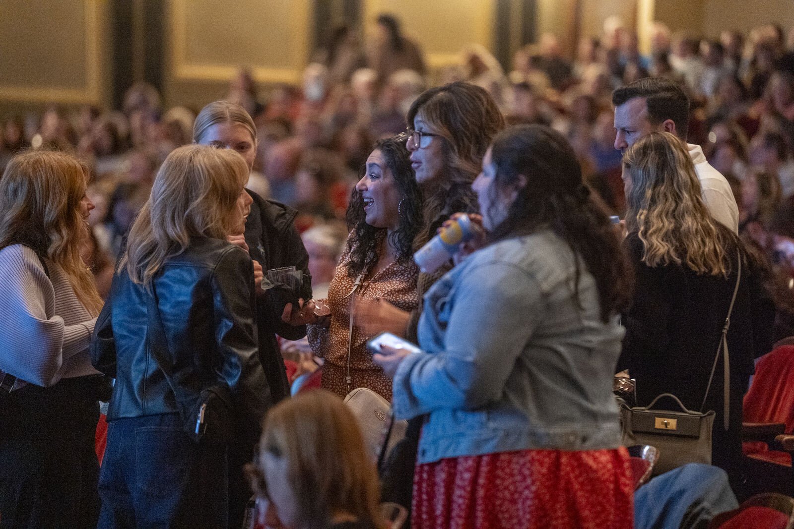 The Detroit Opera House was packed for Fr. Mike Schmitz presentation. During his talk, Fr. Schmitz broke down the deeper truths of four of Jesus' parables.