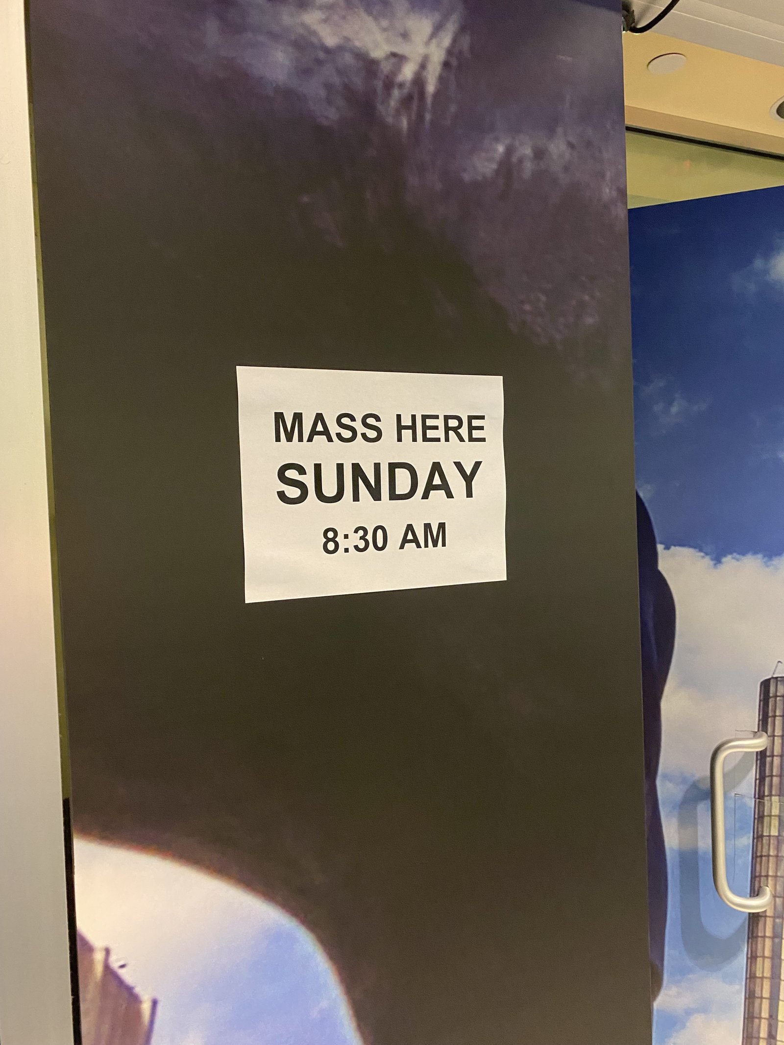 IndyCar Ministries organizes a Sunday morning Mass before every race on the IndyCar schedule for drivers and team members. Fr. Tim McCabe, S.J, celebrated a Mass in the Renaissance Center.
